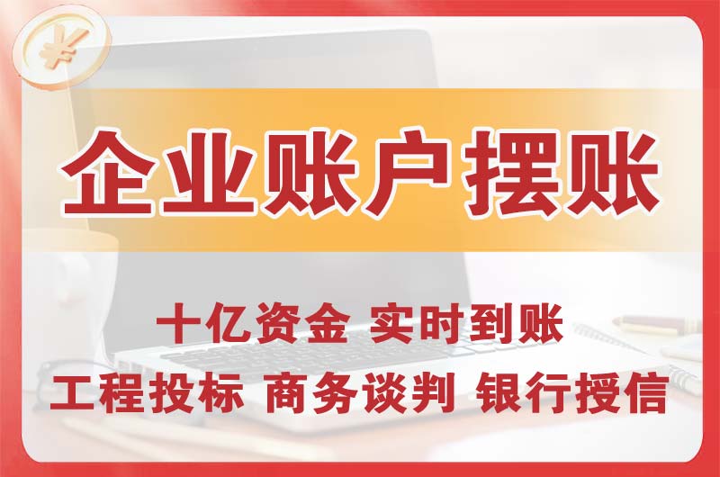 贵溪企业账户摆账